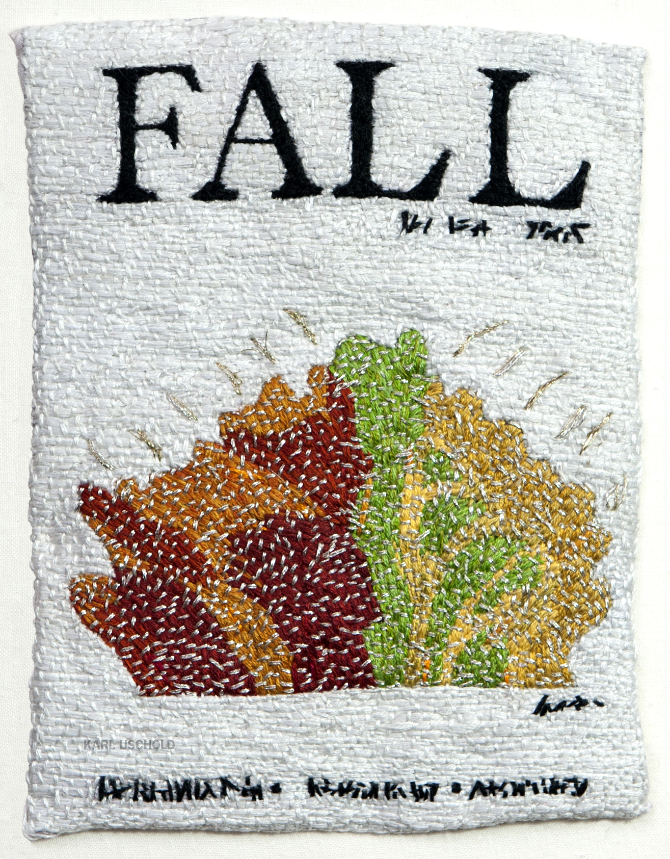 photo – Rob Watt embroidery
